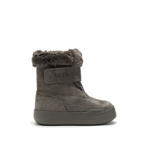 Junior magas téli csizma MOON BOOT MB JR PARK STRAP BOOT SUEDE-H005 ANTHRACITE kép