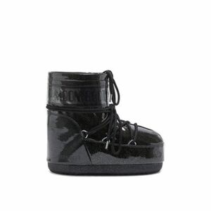 Női alacsony téli csizma MOON BOOT MB ICON LOW GLITTER-N001 BLACK kép