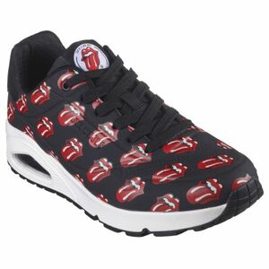 Női szabadidős lábbelik SKECHERS Uno Say It Loud black red kép