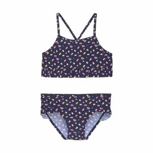 Lányok fürdőruha COLOR KIDS Bikini W. Frills, AOP, dress blues kép