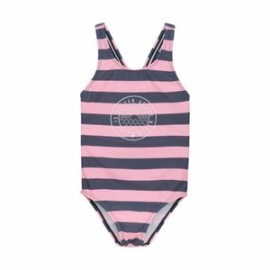 Lányok fürdőruha COLOR KIDS Swimsuit W. Chestprint, AOP, vintage indigo kép