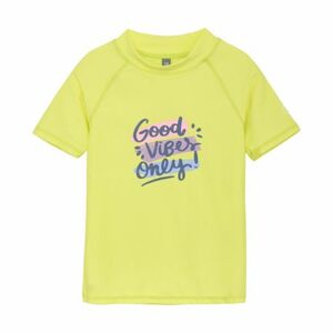 Lány úszó póló COLOR KIDS T-shirt W. Print, limelight kép