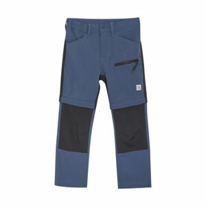 Gyerek túranadrág COLOR KIDS Soft Pants Stretch W. Zip Off, vintage indigo kép