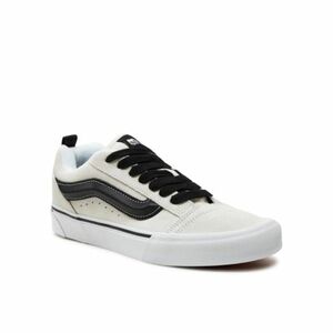 Férfi járócipő VANS Knu Skool (Suede) white black kép