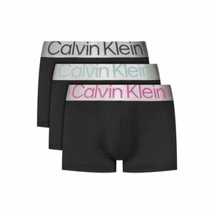 Férfi boxerek CALVIN KLEIN LOW RISE TRUNK 3PK-B- ARONA, ASHF GRY, ULTRA PINK LGS kép