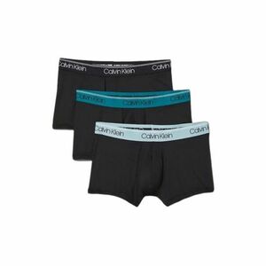 Férfi boxerek CALVIN KLEIN LOW RISE TRUNK 3PK-B- BLACK, ARONA, CHESAPEAKE BAY WB kép