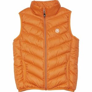 Fiú mellény COLOR KIDS Waistcoat Quilted - Packable, orange kép