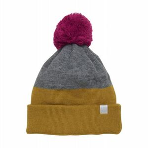 Fiú téli sapka COLOR KIDS Hat beanie, colorblock, dried tobacco kép