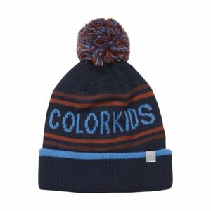 Fiú téli sapka COLOR KIDS Hat logo CK, potters clay kép