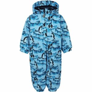 Fiú téli overál COLOR KIDS Coverall, AOP, AF 10.000, light blue kép