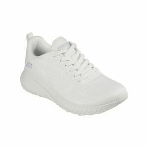 Női szabadidős lábbelik SKECHERS Bobs Sport Squad Chaos Face Off off white kép