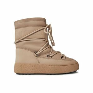 Női téli bokacsizma MOON BOOT Ltrack Tube Rubber beige kép