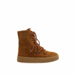 Férfi téli bokacsizma MOON BOOT Mtrack Suede cognac kép