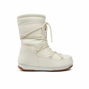 Női magas téli csizma MOON BOOT Mid Rubber cream kép