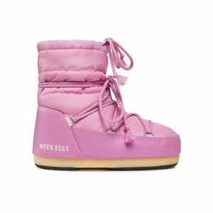 Lányok alacsony téli csizma MOON BOOT Light Low Nylon Jr pink kép