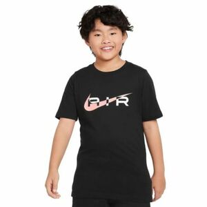 Rövid ujjú lány póló NIKE B NSW N AIR TEE-013 BLACK PINK FOAM kép