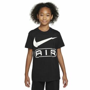 Fiú rövid ujjú póló NIKE G NSW TEE BOY AIR-010 BLACK kép