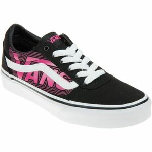 Lányok szabadidős cipők VANS MY Ward Glow Vans Neon pink black kép