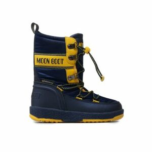 Fiúk magas téli csizma MOON BOOT Boy Sport K blue yellow kép