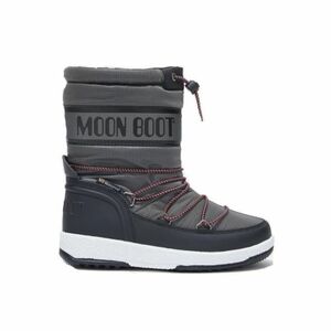 Fiúk magas téli csizma MOON BOOT Boy Sport K black castlerock kép