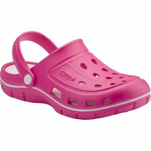 Női crocs (rekreációs lábbeli) COQUI Jumper light fuchsia white kép