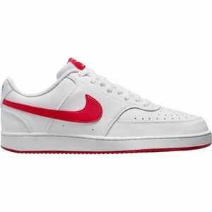 Férfi szabadidős lábbelik NIKE Nike Court Vision Low Next Nature white university red kép