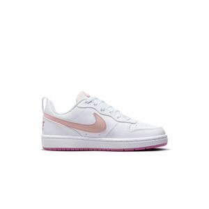 Lányok szabadidős cipők NIKE Court Borough Low Recraft white pinksicle arctic orange kép