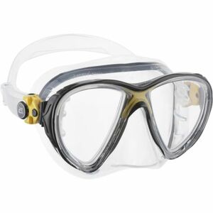 Búvármaszk CRESSI BIG EYES EVOLUTION MASK SIL CLEAR FRAME YELLOW kép