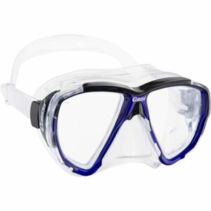 Búvármaszk CRESSI BIG EYES MASK SIL CLEAR FRAME BLUE INK kép