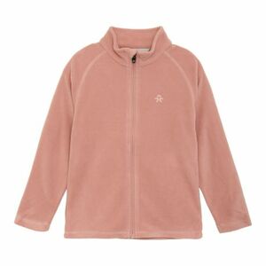 Turisztikai gyapjú pulóver cipzárral COLOR KIDS Fleece Jacket, Full Zip-575-Ash Rose kép