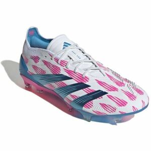 Férfi kültéri futballcipő ADIDAS Predator Elite M FG cloud white solar blue solar pink kép