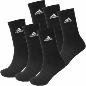 Zokni ADIDAS 6 PACK-C SPW CRW-BLACK WHITE kép