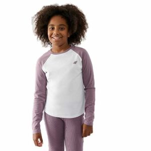 Hosszú ujjú lány póló 4F JUNIOR LONGSLEEVE-JWAW24TLONF291-51S-VIOLET kép