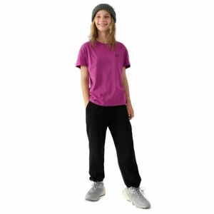 Lányok melegítőnadrágja 4F JUNIOR TROUSERS-JWAW24TTROF754-20S-DEEP BLACK kép