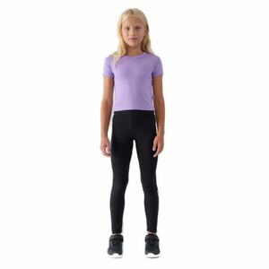 Lányok leggings 4F JUNIOR TIGHTS-JWAW24TTIGF172-21S-BLACK kép