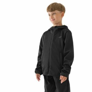 Fiú túra softshell kabát 4F JUNIOR SOFTSHELL JACKET-JWAW24TSOFM269-45S-CANARY GREEN kép