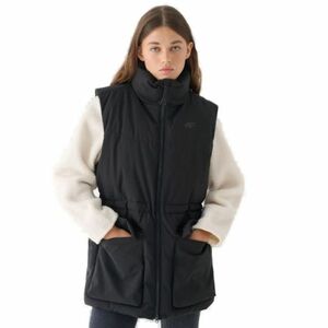 Női mellény 4F VEST JACKET-WAW24TVJAF135-20S-DEEP BLACK kép