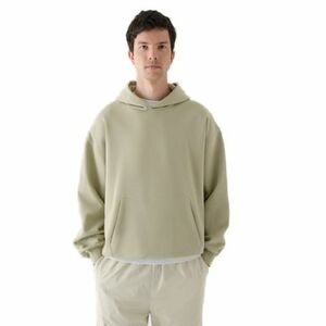 Férfi kapucnis pulóver 4F SWEATSHIRT-WAW24TSWSM1311-44S-OLIVE kép