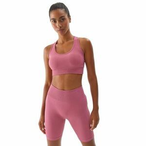 Női edző sportmelltartó 4F SPORT BRA-WAW24USBAF141-53S-DARK PINK kép