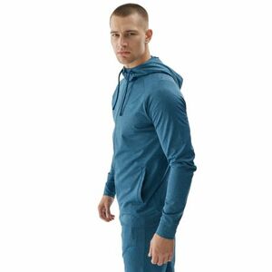 Férfi edzőpulóver cipzárral 4F SWEATSHIRT FNK-WAW24TFSWM404-46M-TEAL MELANGE kép