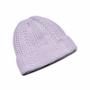 Női téli sapka UNDER ARMOUR W Halftime Cable Knit Beanie-PPL kép