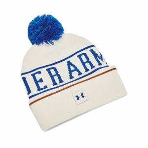 Férfi téli sapka UNDER ARMOUR M Halftime Pom Beanie-WHT 110 kép