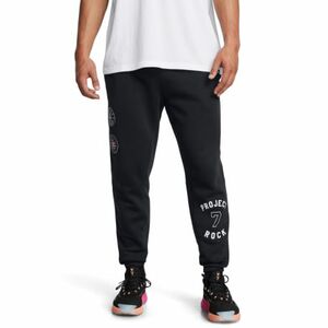 Hőszigetelt férfi melegítőnadrág UNDER ARMOUR PROJECT ROCK PROJECT ROCK Icon Flc Jogger Q3-BLK kép