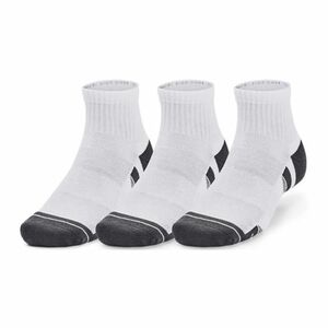 Zokni UNDER ARMOUR 3 PACK-UA Performance Cotton Qtr-WHT kép