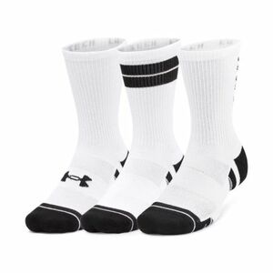 Zokni UNDER ARMOUR 3 PACK-UA Perf Tech Nov Crew-WHT kép