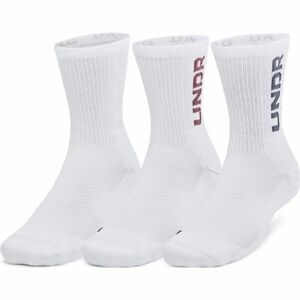 Zokni UNDER ARMOUR 3 PACK-UA 3-Maker Mid-Crew-WHT kép