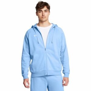 Hőszigetelt férfi pulóver cipzárral UNDER ARMOUR UA Rival Fleece FZ Hoodie-BLU kép