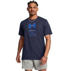 Rövid ujjú férfi póló UNDER ARMOUR UA M Branded GEL Stack SS-BLU kép