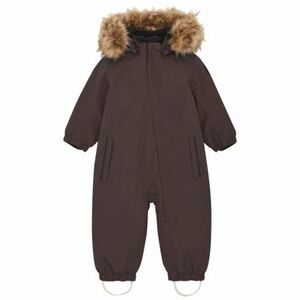 Gyermek téli overál COLOR KIDS Coverall W. Fake Fur-741590.6547-Raisin kép