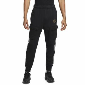 Férfi melegítőnadrág NIKE M NSW SW AIR CARGO PANT FLC BB-010 BLACK METALLIC GOLD kép